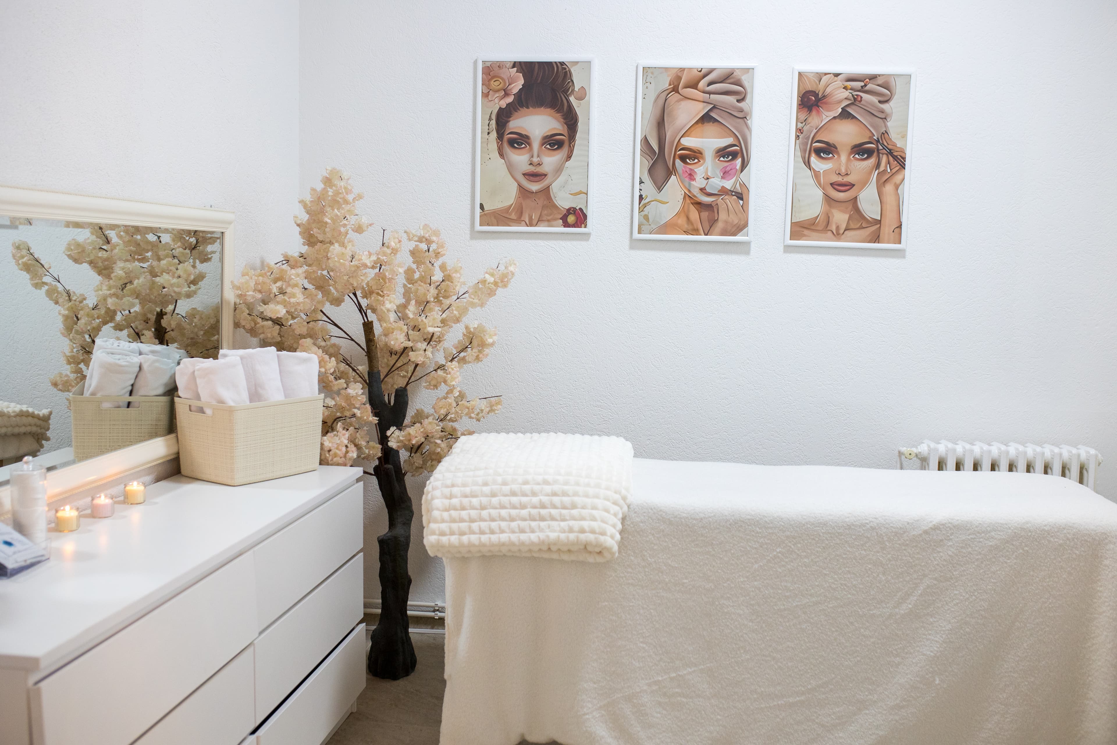 Premium salon interior with a calm atmosphere